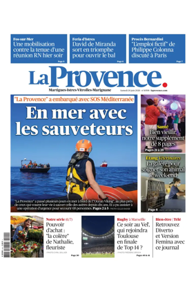 Cover of La Provence Martigues-Istres-Vitrolles-Marignane