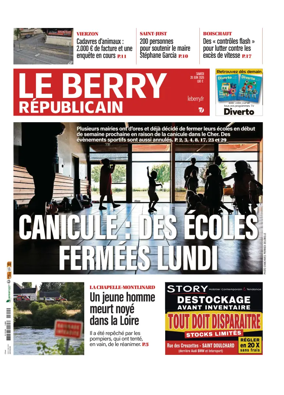Cover of Le Berry Republicain