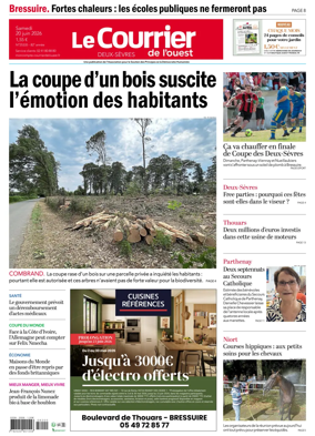 Cover of Le Courrier de l’Ouest (Deux-Sevres)