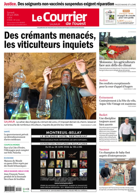 Cover of Le Courrier de l’Ouest (Saumur)