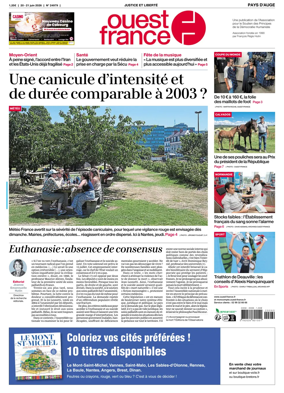 Cover of Ouest France (Pays d'Auge)