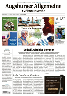 Cover of Augsburger Allgemeine (Land West)