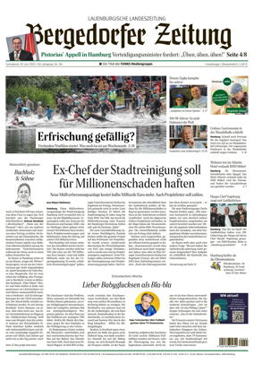 Cover of Bergedorfer Zeitung