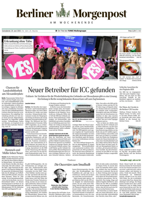 Cover of Berliner Morgenpost