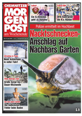 Cover of Chemnitzer Morgenpost