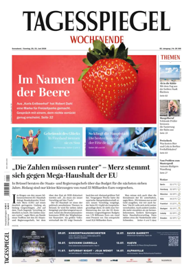 Cover of Der Tagesspiegel