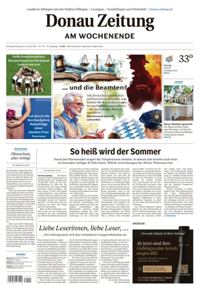 Cover of Donau Zeitung