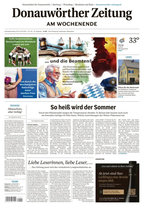 Cover of Donauwoerther Zeitung