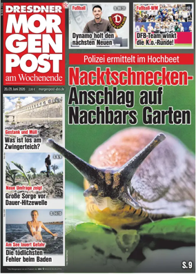 Cover of Dresdner Morgenpost