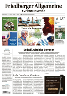 Cover of Friedberger Allgemeine