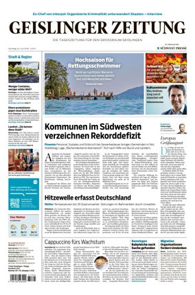 Cover of Geislinger Zeitung