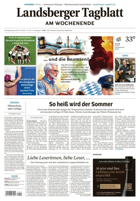 Cover of Landsberger Tagblatt