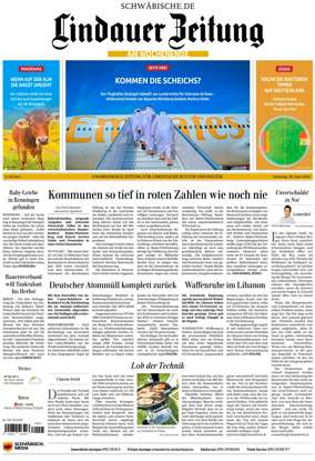 Cover of Lindauer Zeitung