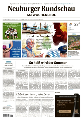 Cover of Neuburger Rundschau