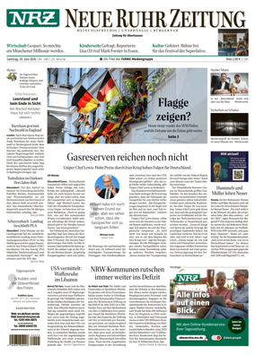 Cover of Neue Rhein Zeitung (Oberhausen)