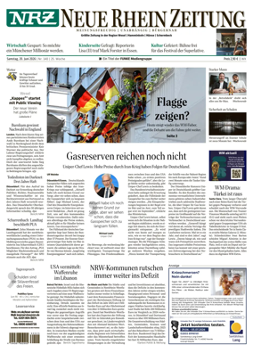 Cover of Neue Rhein Zeitung (Wesel)