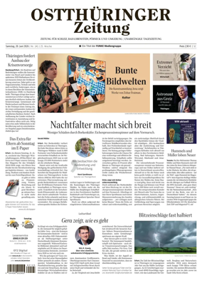 Cover of Ostthuringer Zeitung (Posneck)