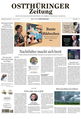 Cover of Ostthuringer Zeitung (Schleiz)
