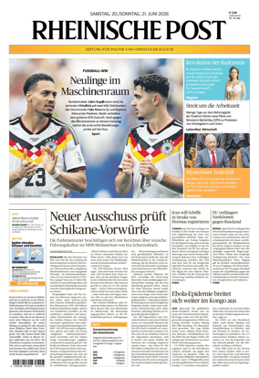 Cover of Rheinische Post Duisburg