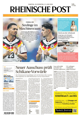 Cover of Rheinische Post – Dusseldorf Stadt