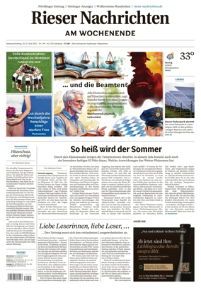 Cover of Rieser Nachrichten