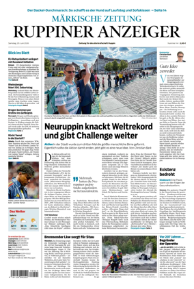 Cover of Ruppiner Anzeiger