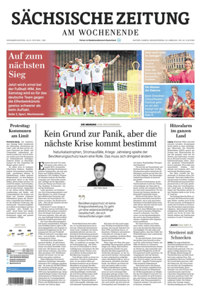 Cover of Sachsische Zeitung (Bautzen Kamenz & Bischofswerda)