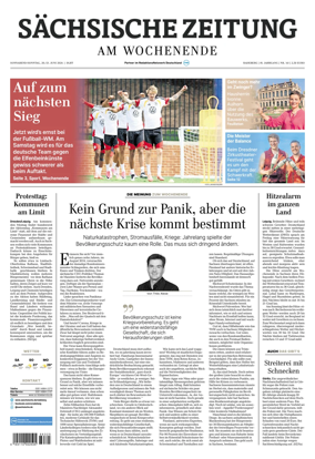 Cover of Sachsische Zeitung (Rodertal)