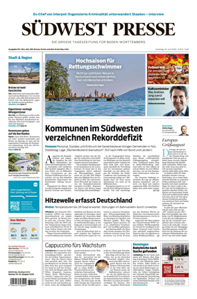 Cover of Sudwest Presse