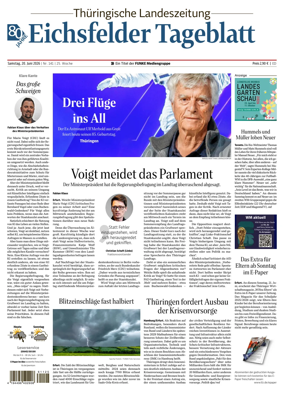 Cover of Thuringische Landeszeitung (Eichsfeld)