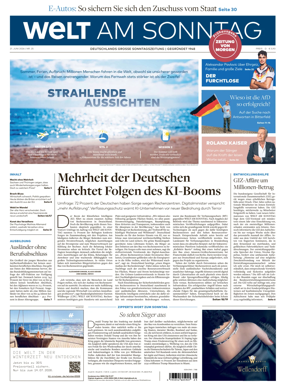 Cover of Welt am Sonntag