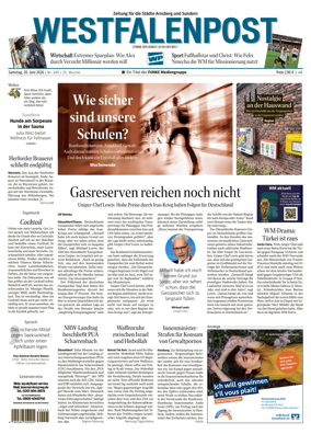 Cover of Westfalenpost (Arnsberg)