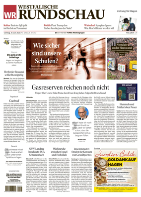 Cover of Westfalische Rundschau (Hagen Hohenlimburg)