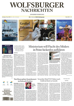 Cover of Wolfsburger Nachrichten (Wolfsburg-Gifhorn)