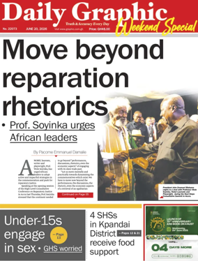 Cover of Daily Graphic