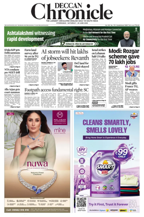 Cover of Deccan Chronicle