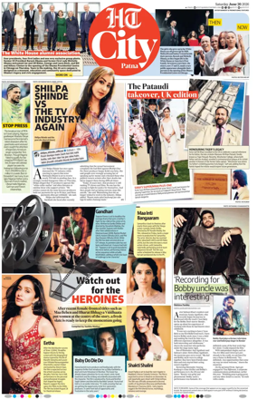 Cover of Hindustan Times (Patna) - Live