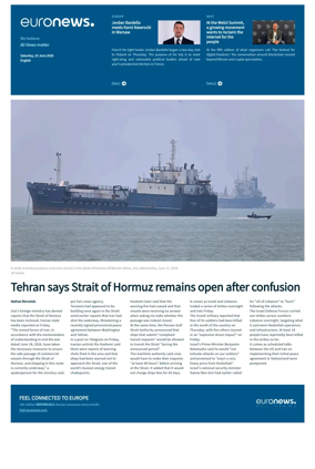 Cover of EuroNews (English Edition)