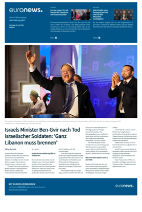 Cover of Euronews (German Edition)