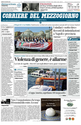 Cover of Corriere del Mezzogiorno (Campania)