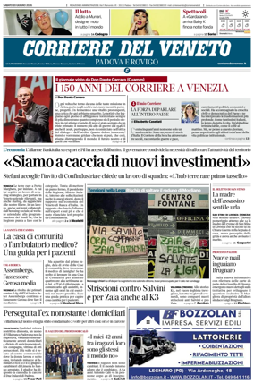 Cover of Corriere del Veneto (Padova e Rovigo)