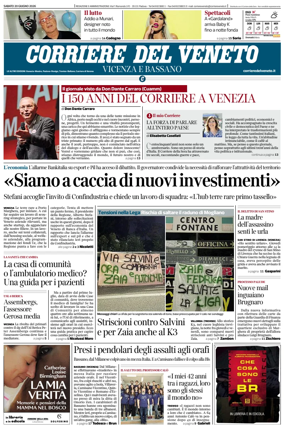 Cover of Corriere del Veneto (Vicenza e Bassano)