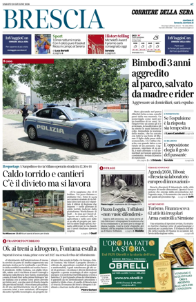 Cover of Corriere della Sera (Brescia)