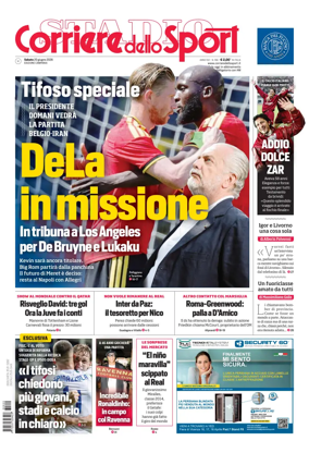 Cover of Corriere dello Sport (Campania)