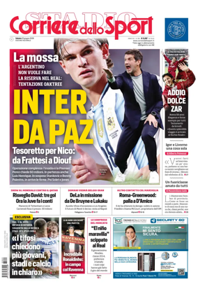 Cover of Corriere dello Sport (Nazionale)
