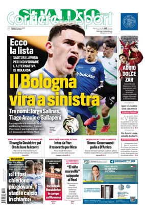 Cover of Corriere dello Sport Stadio (Bologna)
