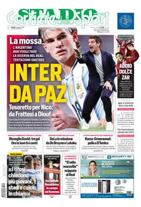 Cover of Corriere dello Sport Stadio (Nazionale)