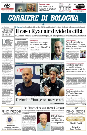 Cover of Corriere di Bologna