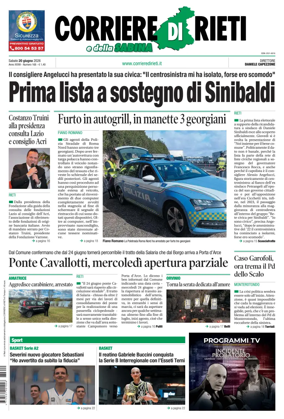 Cover of Corriere di Rieti