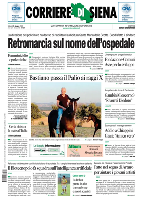 Cover of Corriere di Siena